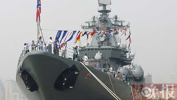 Корабли ВМС Китая и России открыты для посещений