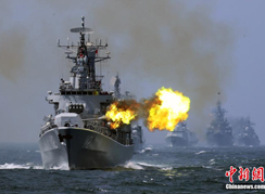 Завершилась активная фаза совместных китайско-российских военно-морских учений