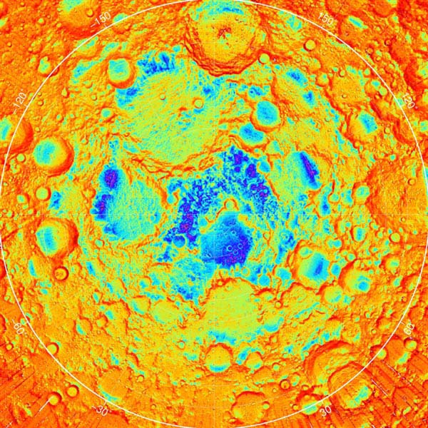 NASA выбирает лучшие художественные снимки Луны