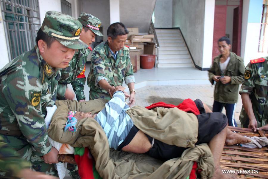 29 человек получили травмы в результате землетрясения в провинции Юньнань