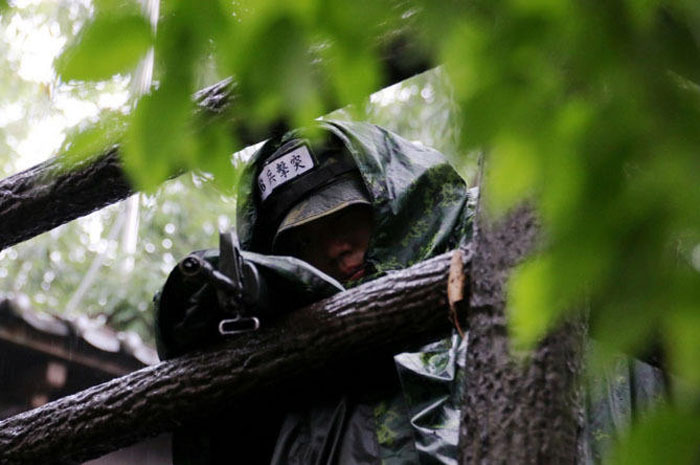 Фотографии с учений тайваньского отряда спецназа