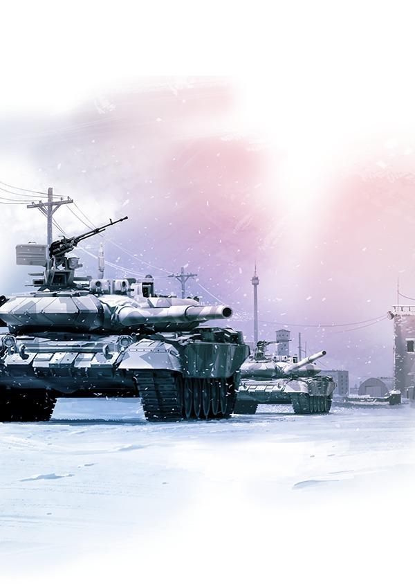 Красота силы: российская военная техника в картинах