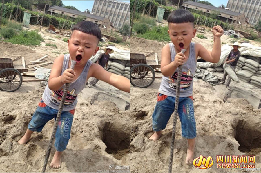 4-летний поющий мальчик стал популярным в китайском интернете