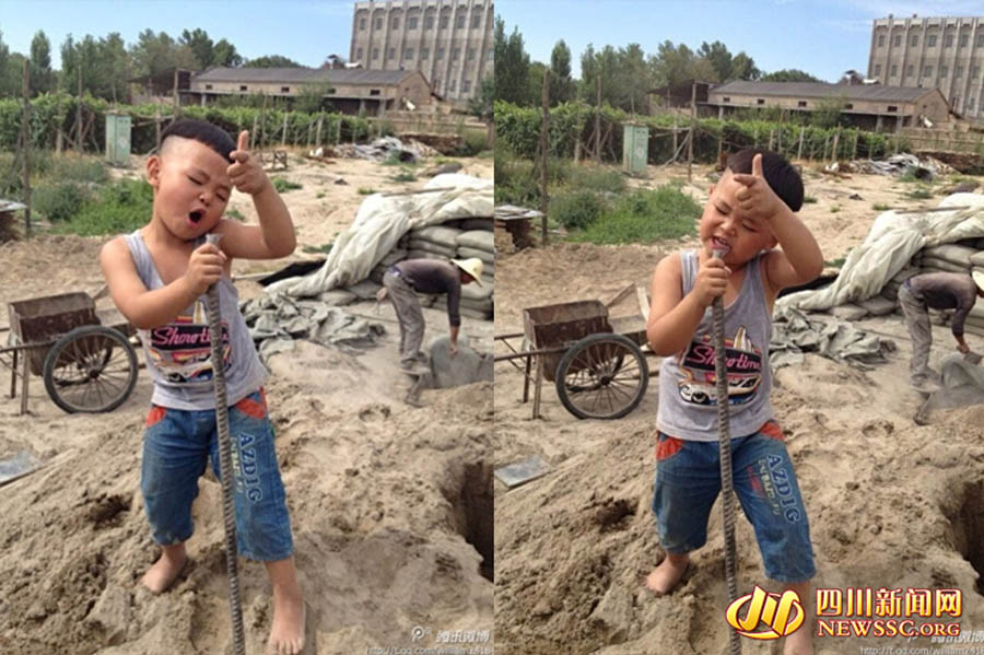 4-летний поющий мальчик стал популярным в китайском интернете