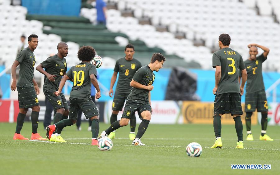 Сборные Бразилии и Хорватии подготовились к первому матчу Чемпионата мира