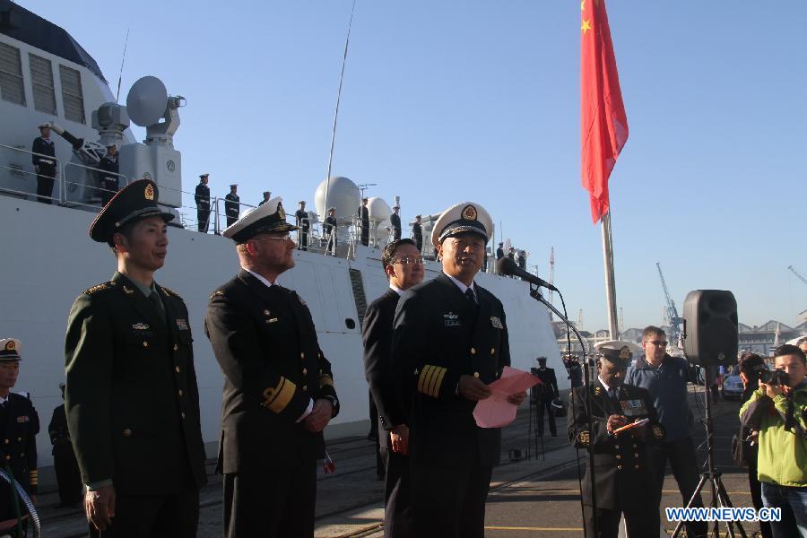 Флотилия ВМС НОАК наносит визит в ЮАР