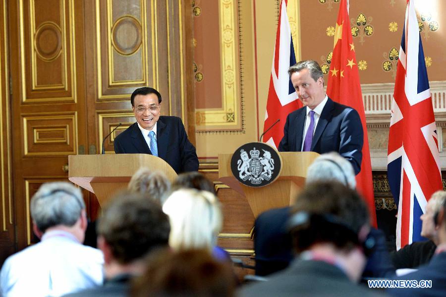 Премьеры Китая и Великобритании подчеркнули готовность создать отношения межгосударственного партнерства, направленного на совместный рост и инклюзивное развитие