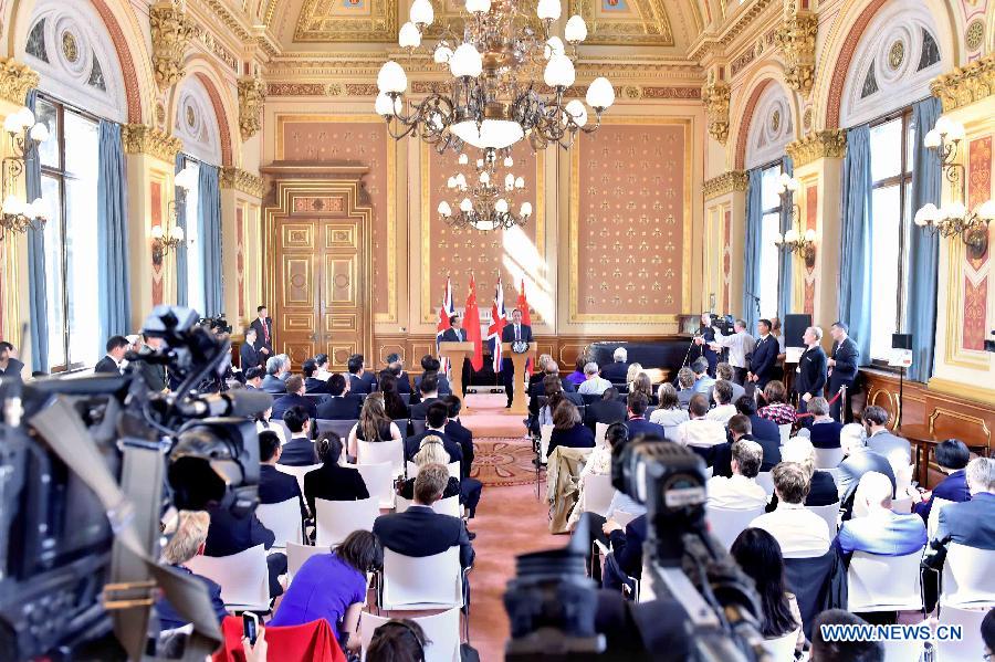 Премьеры Китая и Великобритании подчеркнули готовность создать отношения межгосударственного партнерства, направленного на совместный рост и инклюзивное развитие