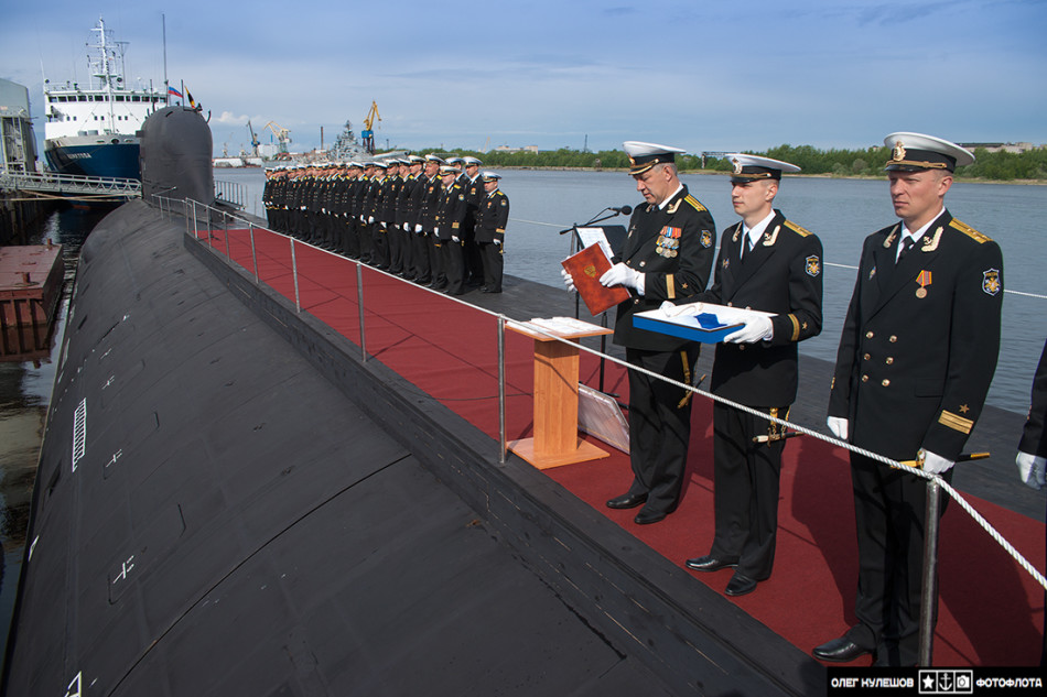 Атомная подлодка "Северодвинск" принята на вооружение ВМФ