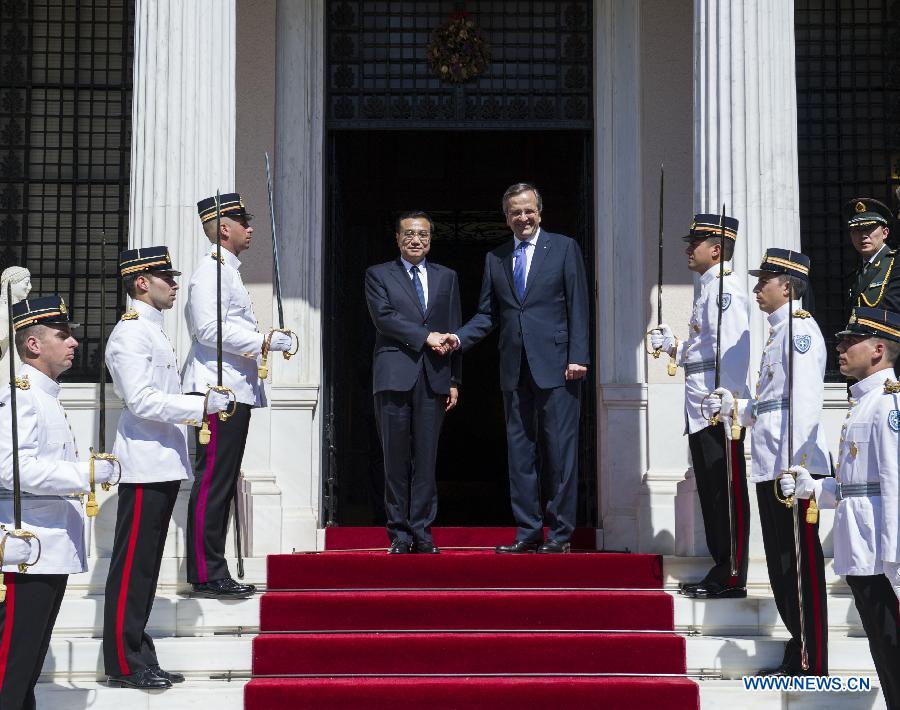 Ли Кэцян провел встречу с премьер-министром Греции