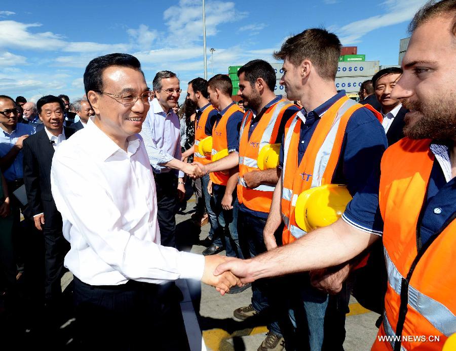 Ли Кэцян: порт Пирей будет превращен в жемчужину сотрудничества Китая с Грецией и ЕС