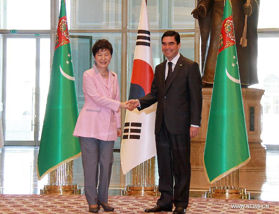 Президент Республики Корея впервые нанесла государственный визит в Туркменистан