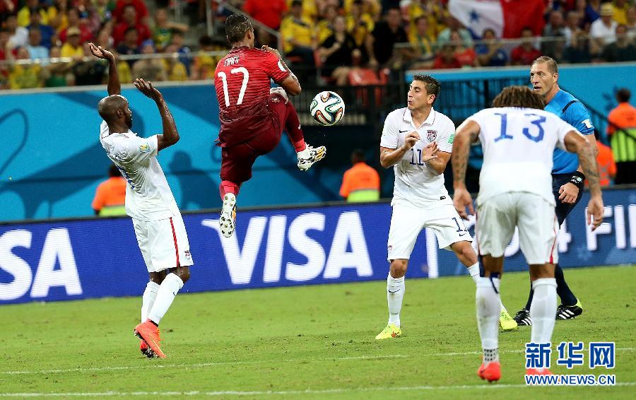 Футбол -- ЧМ-2014: Португалия сыграла вничью с США