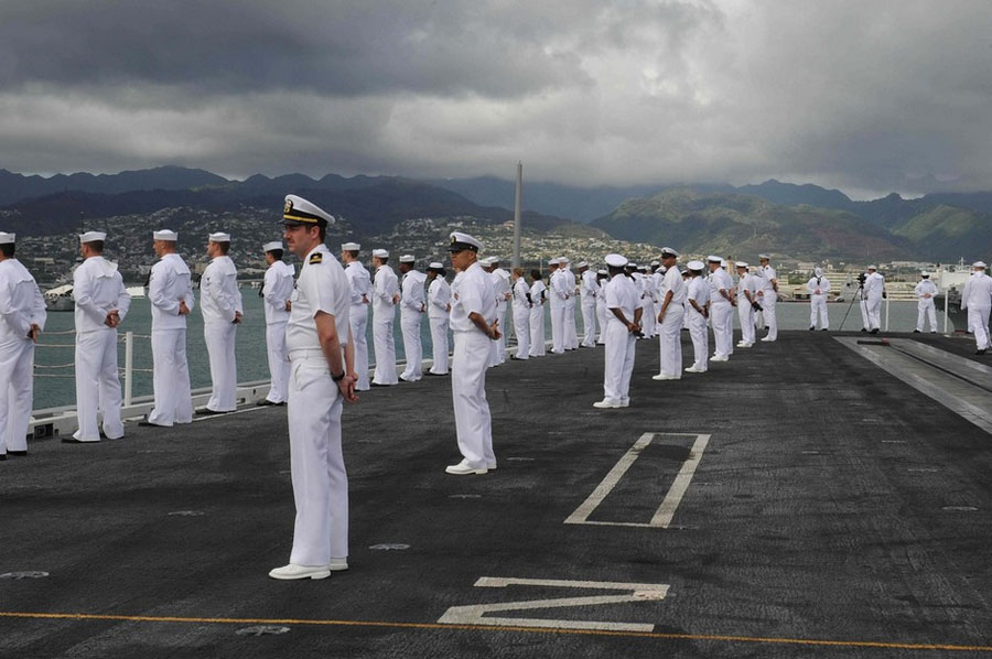 USS Ronald Reagan (CVN-76) представлен в «RIMPAC-2014»