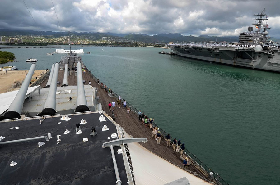 USS Ronald Reagan (CVN-76) представлен в «RIMPAC-2014»