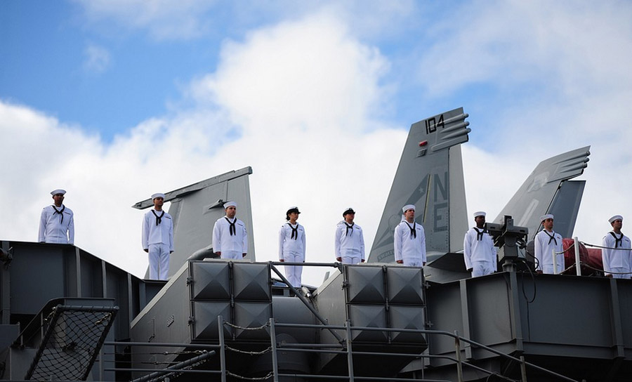 USS Ronald Reagan (CVN-76) представлен в «RIMPAC-2014»