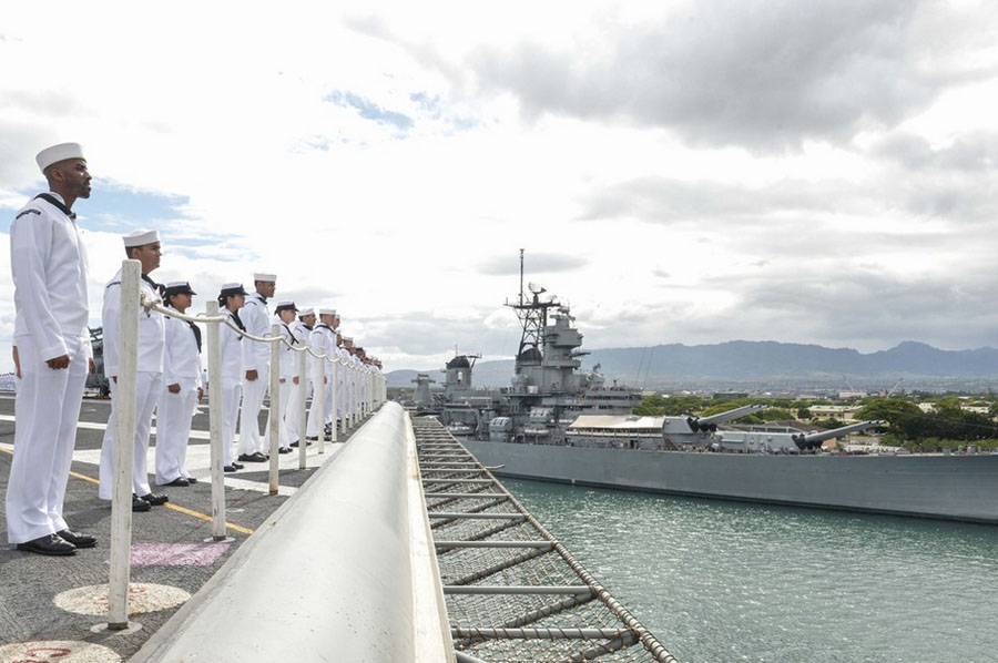 USS Ronald Reagan (CVN-76) представлен в «RIMPAC-2014»