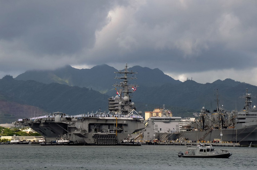USS Ronald Reagan (CVN-76) представлен в «RIMPAC-2014»