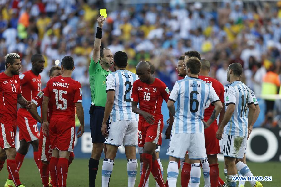 Аргентина вышла в 1/4 финала ЧМ по футболу-2014