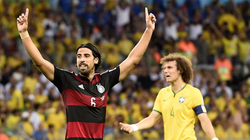 Сборная Германии разгромила со счетом 7:1 команду Бразилии
