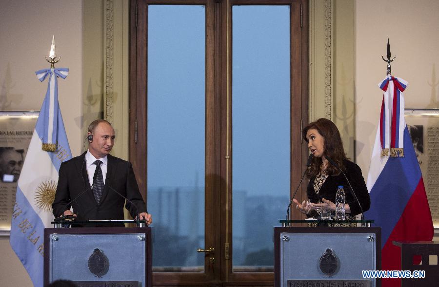 Визит В. Путина в Аргентину укрепит двусторонние отношения между Россией и Аргентиной