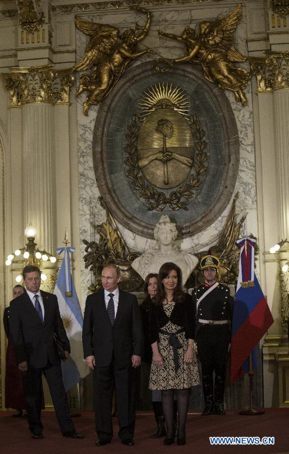 Визит В. Путина в Аргентину укрепит двусторонние отношения между Россией и Аргентиной