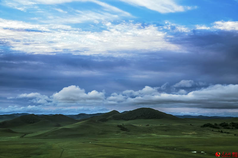 Степь Уланбутун в автономном районе Внутренняя Монголия