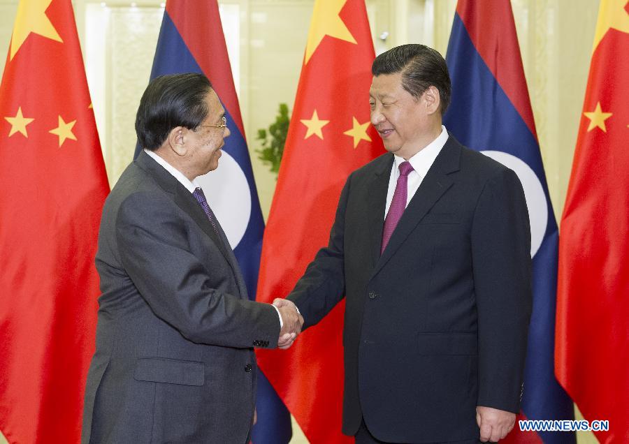 Китай и Лаос намерены в дальнейшем содействовать развитию двусторонних отношений