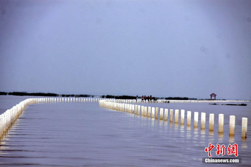 В провинции Цзянси появилась «шоссейная дорога на воде»