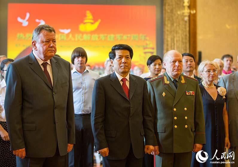Прием по случаю 87-ой годовщины НОАК состоялся в посольстве Китая в России