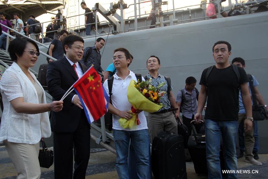 В Грецию прибыли 79 китайских граждан из Ливии