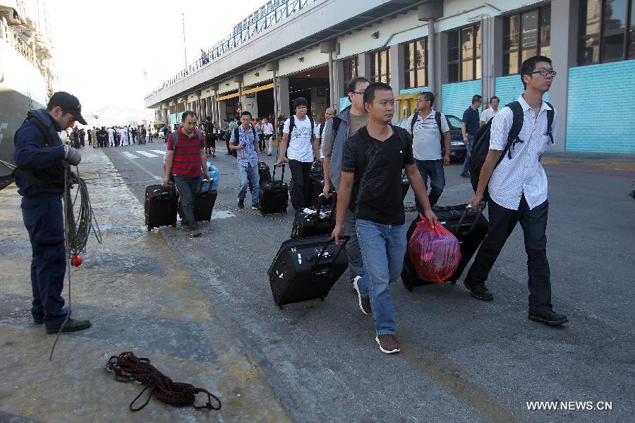 В Грецию прибыли 79 китайских граждан из Ливии
