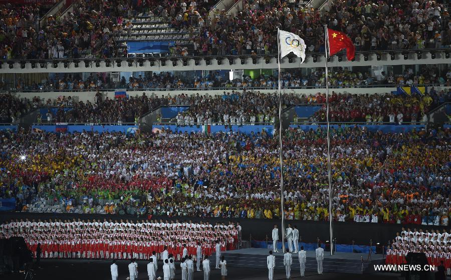 В Нанкине открылись 2-е Летние юношеские Олимпийские игры