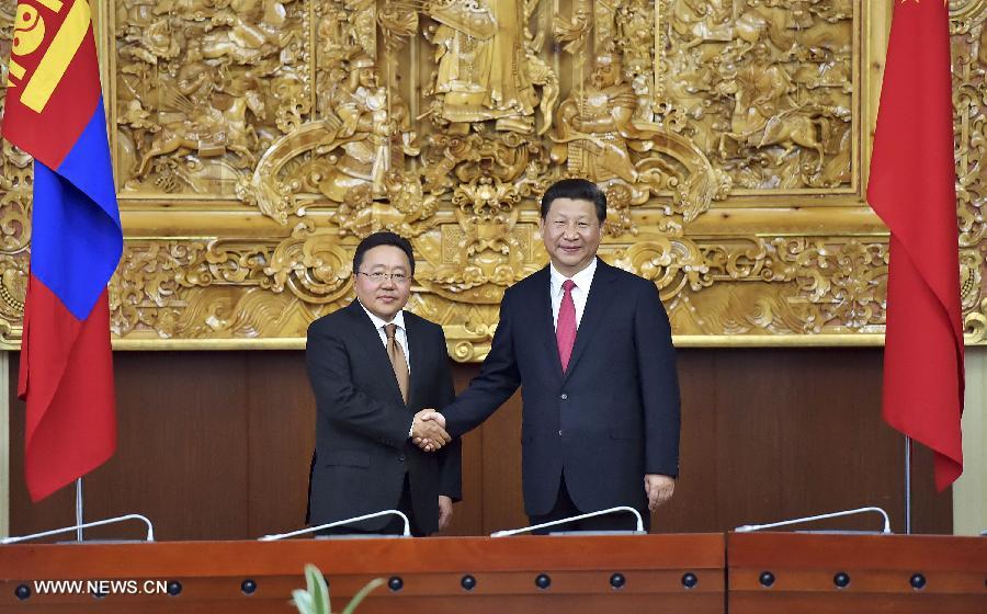 КНР и Монголия приняли решение о повышении двусторонних отношений до уровня отношений всестороннего стратегического партнерства