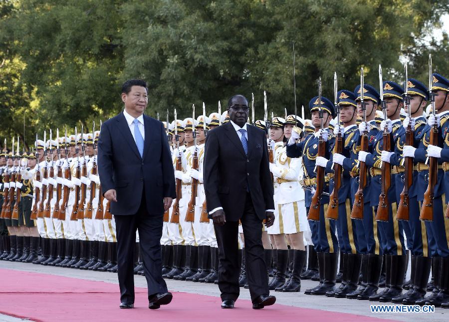 В Пекине состоялись переговоры глав государств Китая и Зимбабве