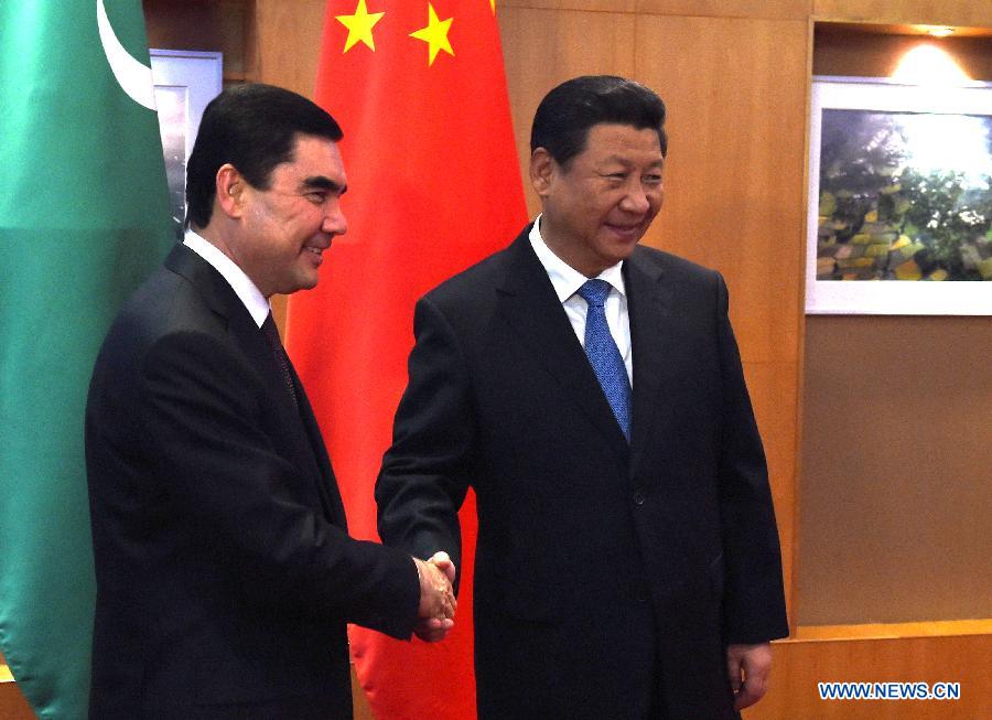Си Цзиньпин встретился с президентом Туркменистана Гурбангулы Бердымухамедовым