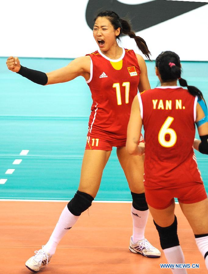 Китайская женская команда стала чемпионом Кубка Азии по волейболу 2014 года