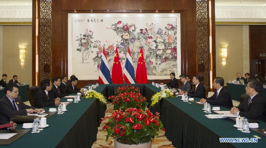 Чжан Гаоли встретился с лидерами АСЕАН - участниками 11-й ярмарки "Китай-АСЕАН"