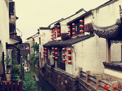 Улица Шаньтан в городе Сучжоу