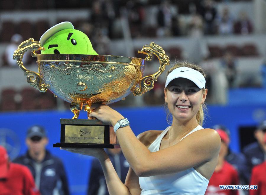 М.Шарапова выиграла Открытый чемпионат Китая по теннису