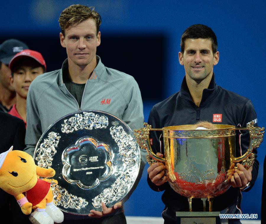 Н.Джокович в пятый раз выиграл Открытый чемпион Китая по теннису