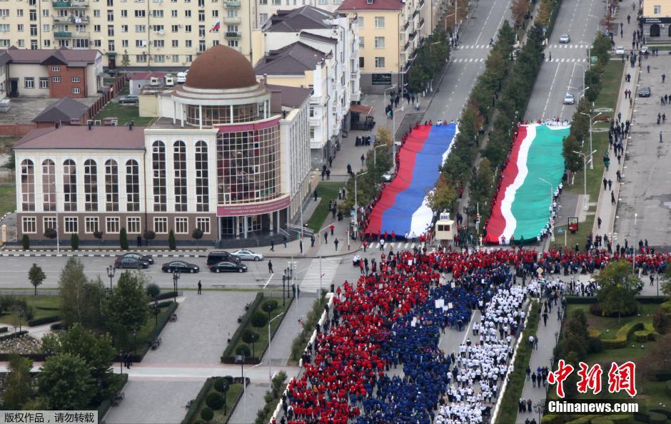 Чечня отметила день рождения Владимира Путина