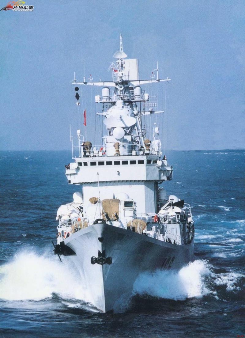 На фото эсминец «Чжухай 166» - эсминец типа 051 китайского производства