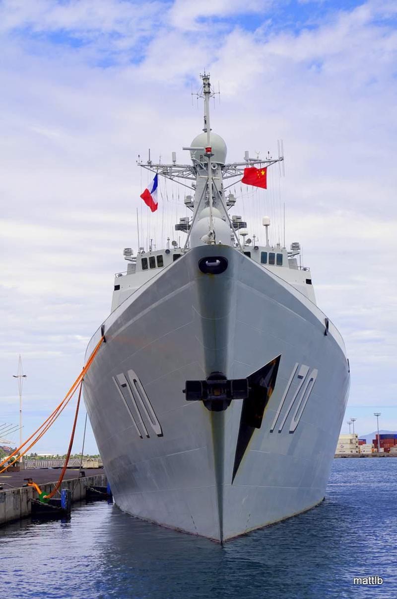 На фото эсминец «Ланьчжоу 170» - эсминец типа 052С китайского производства