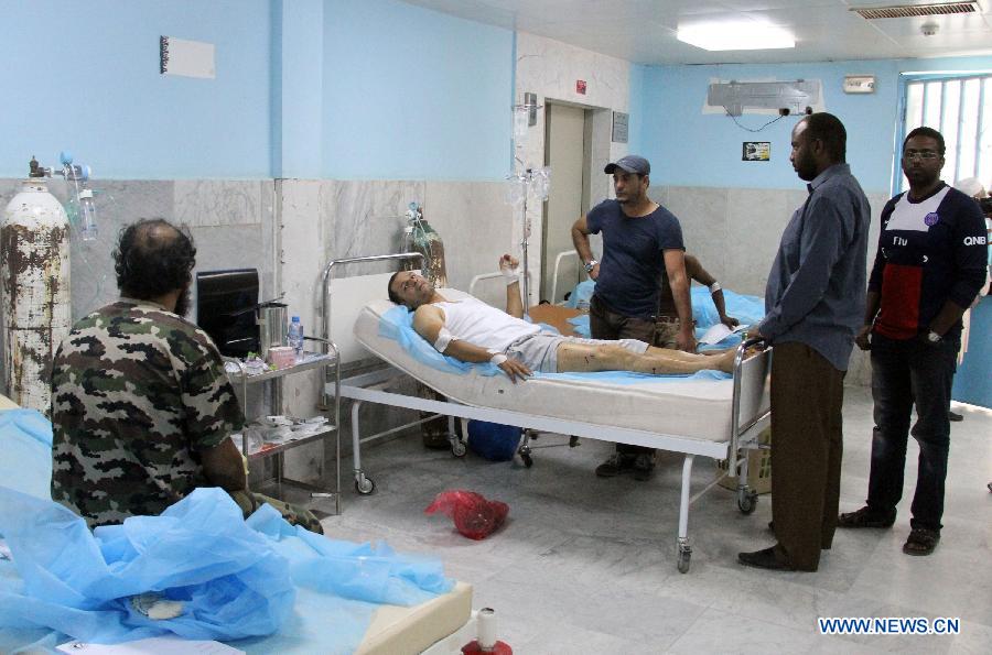 Более 80 человек пострадали в результате продолжительных боев в одном из городков Ливии