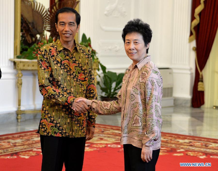Новый президент Индонезии встретился со специальным представителем председателя КНР Си Цзиньпина Янь Цзюньци