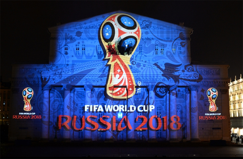 Космический футбол: представлена эмблема чемпионата мира-2018
