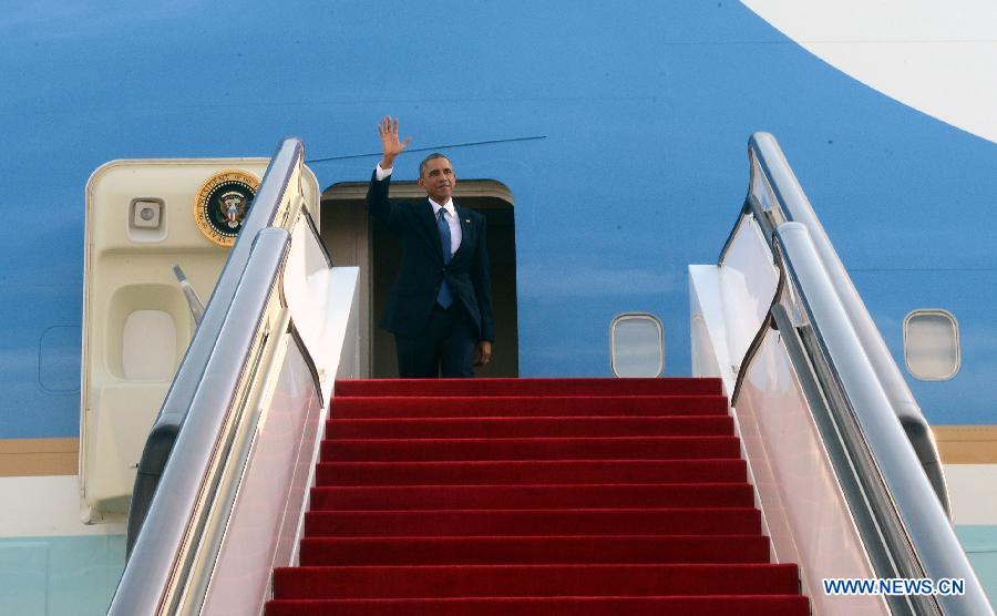 Барак Обама прибыл в Пекин