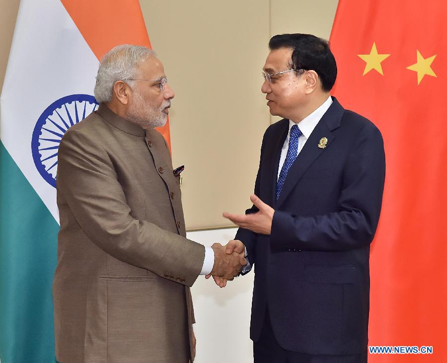 Ли Кэцян встретился с премьер-министром Индии