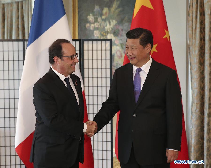 Си Цзиньпин встретился с президентом Франции